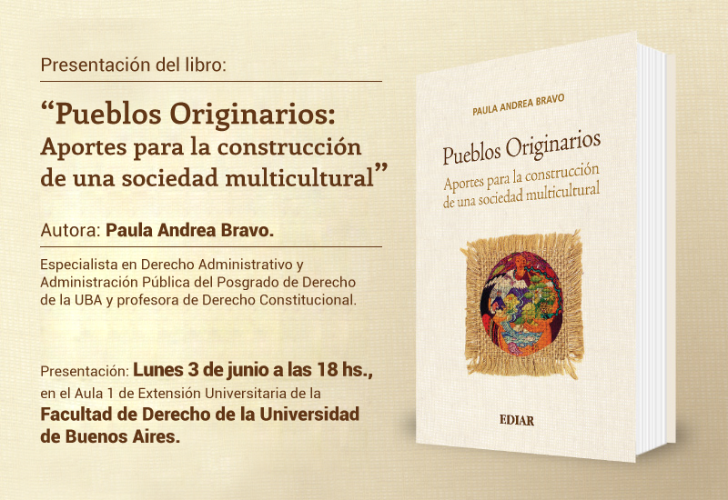 Presentación del libro “Pueblos Originarios: Aportes para la construcción de una sociedad multicultural”