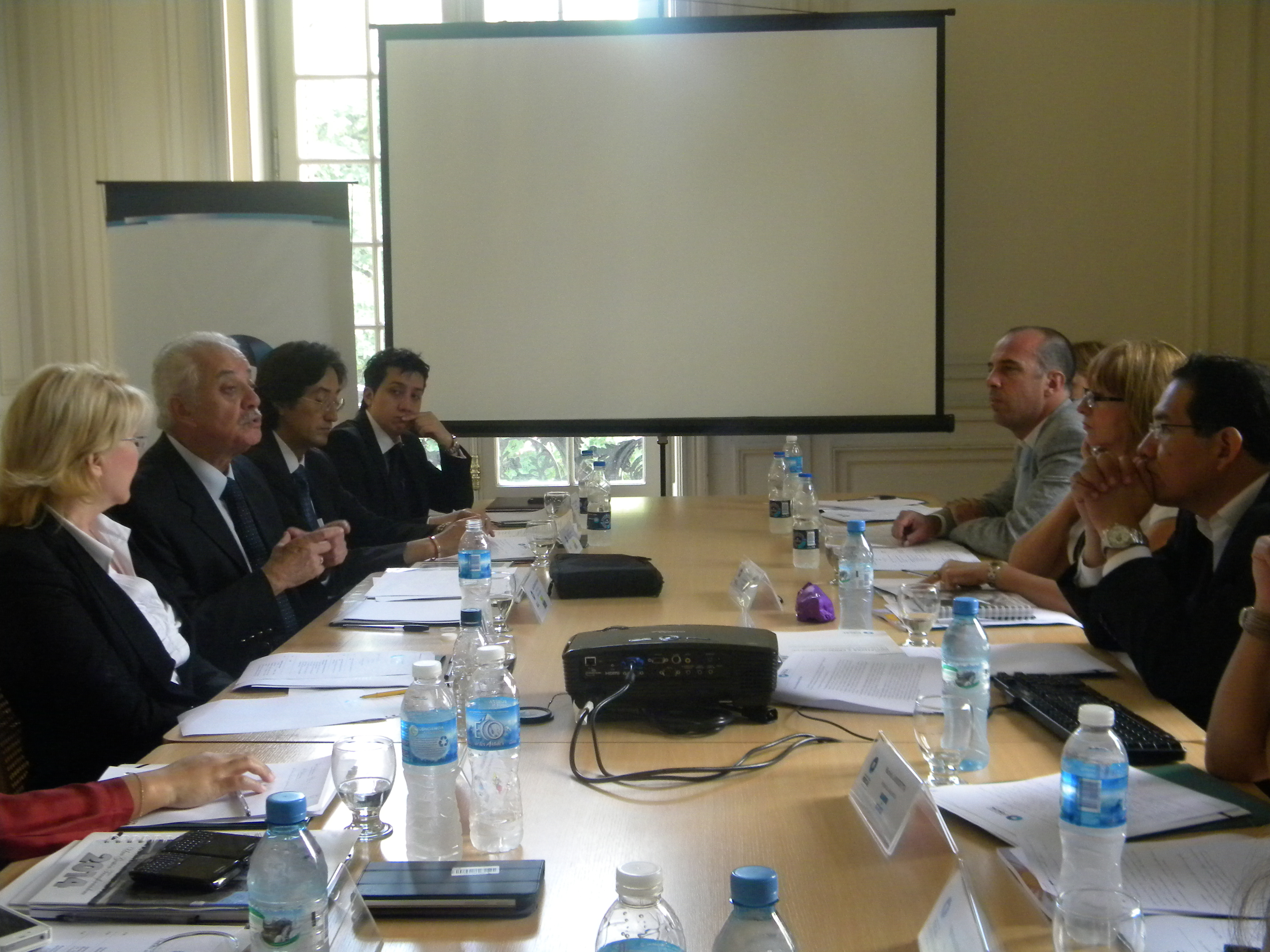 Gils Carbó recibió a los Fiscales Generales de Venezuela, Bolivia y Ecuador