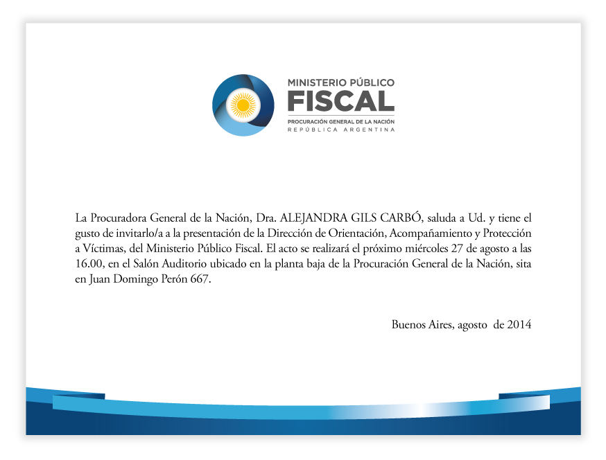 Hoy, se presentará la Dirección de Orientación, Acompañamiento y Protección a Víctimas
