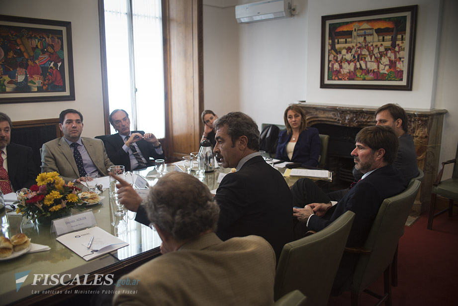 Catorce fiscales coordinadores de distrito participaron de la reunión. - Fotos: Claudia Conteris/Ministerio Público Fiscal/www.fiscales.gob.ar