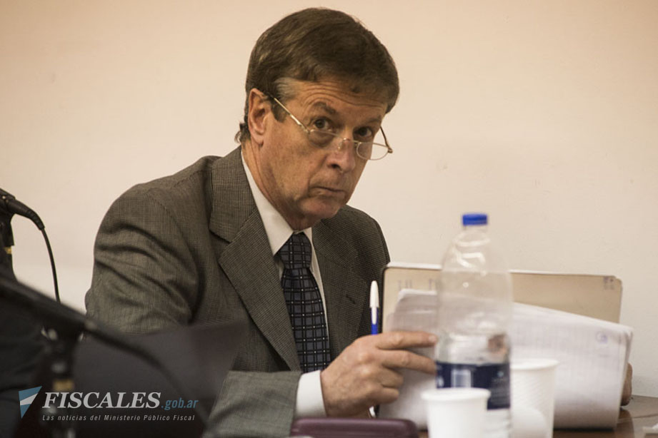 Santos es uno de los acusados en el juicio - Foto: Claudia Conteris/Ministerio Público Fiscal/www.fiscales.gob.ar