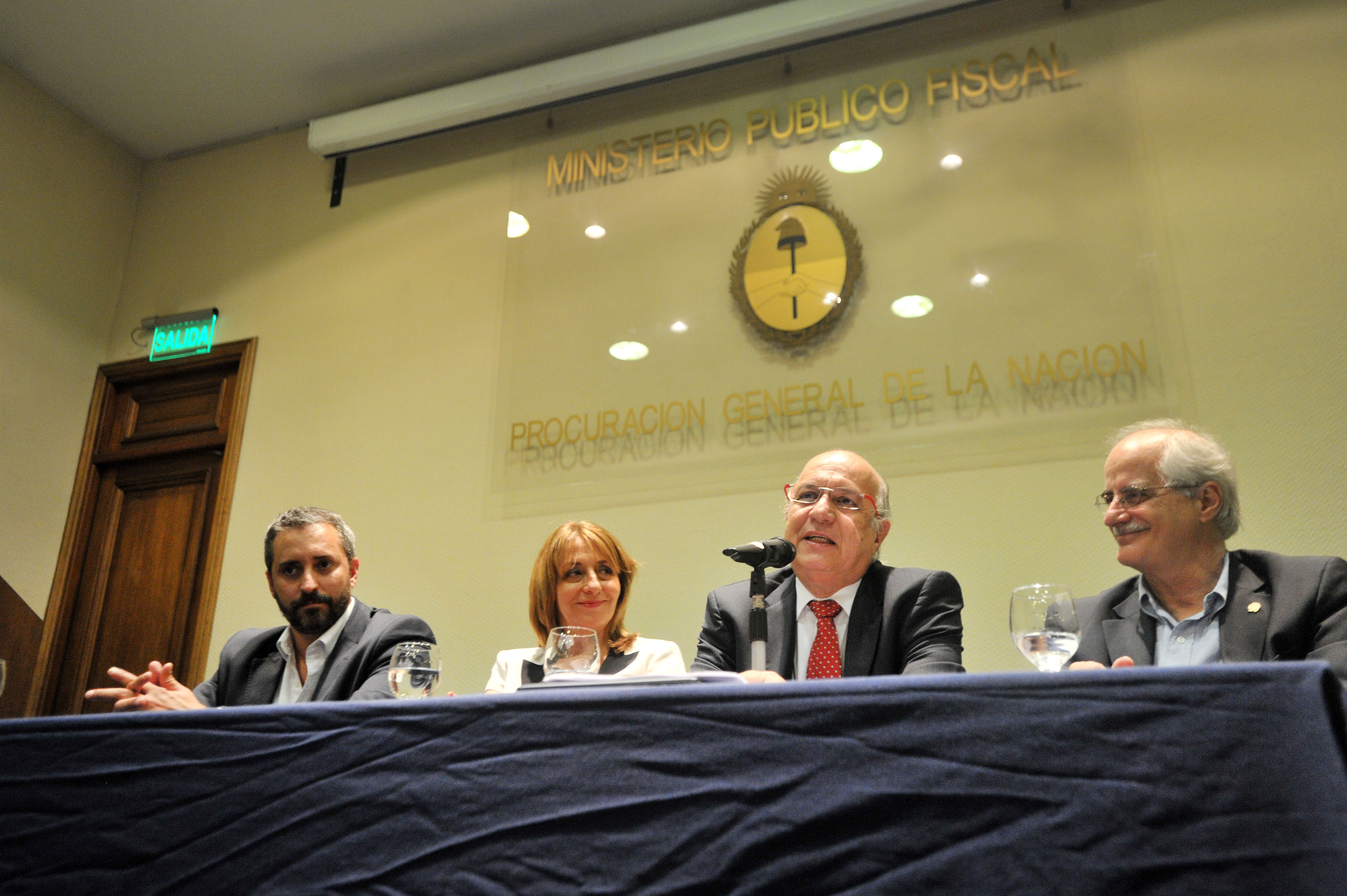 Gils Carbó encabezó el acto por los 35 años de la visita de la Comisión Interamericana