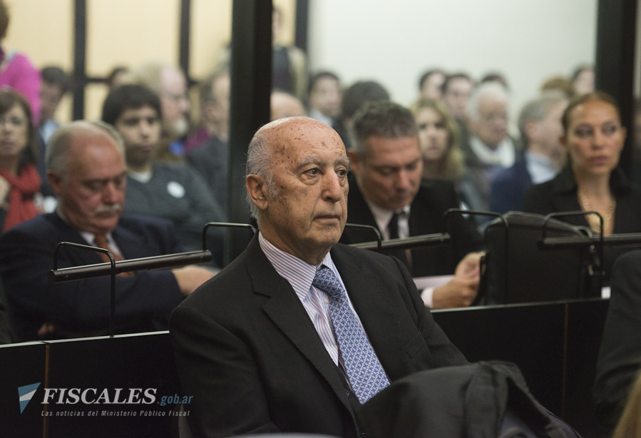 Rubén Beraja, ex titular de la DAIA, es uno de los 12 acusados. - Fotos: Claudia Conteris/Ministerio Público FIscal/www.fiscales.gob.ar