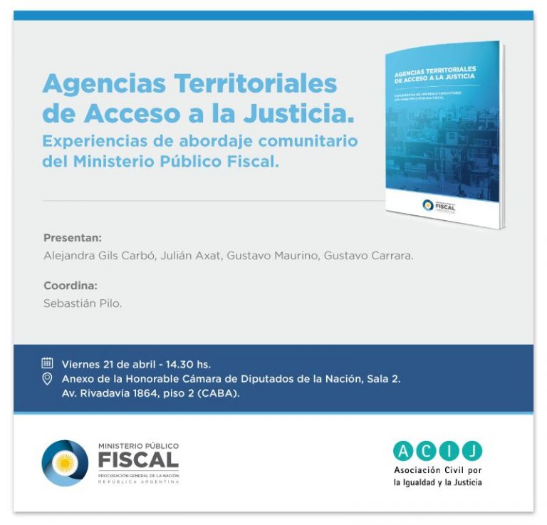 Gils Carbó participará de la presentación del informe 