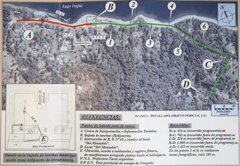 Informe de la Comisión de Fiscales sobre los avances en la investigación por los incidentes en Villa Traful