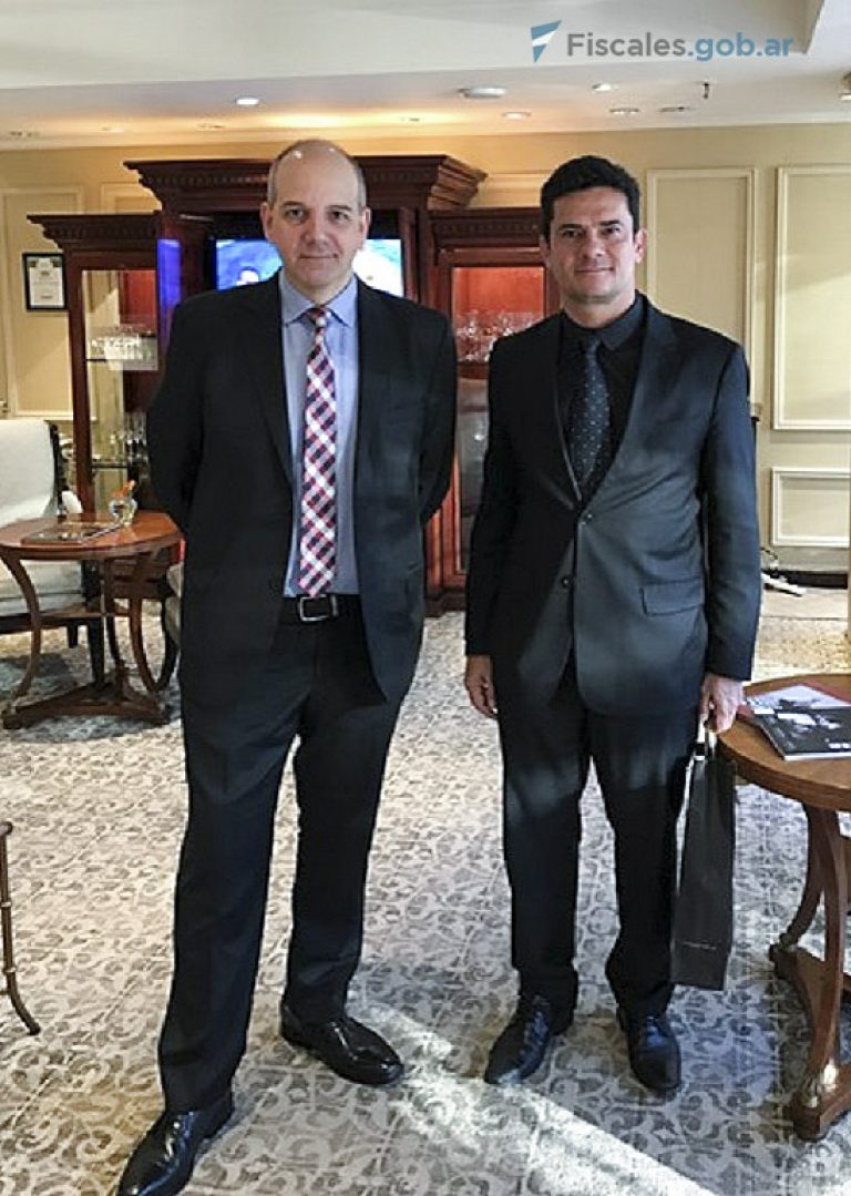 El Fiscal Nacional de Investigaciones Administrativas se reunió con el Juez Federal Brasilero Sergio Moro