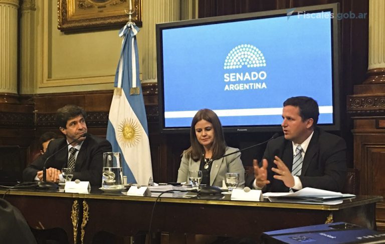El titular de UFESE disertó en la reunión de la Comisión de Seguridad Interior y Narcotráfico del Senado de la Nación