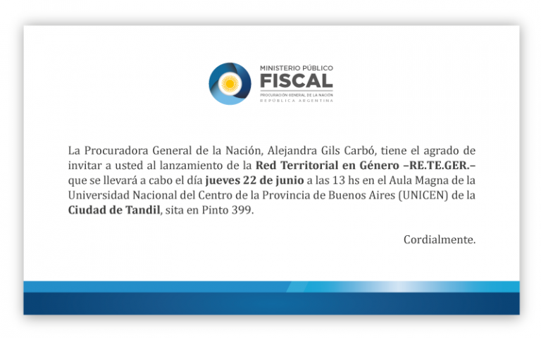 Gils Carbó presenta la Red Territorial en Género en Tandil