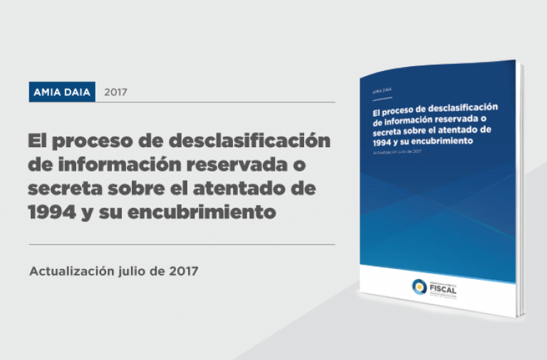 La UFI AMIA presenta un informe actualizado sobre el proceso de desclasificación y búsqueda de información sobre el atentado