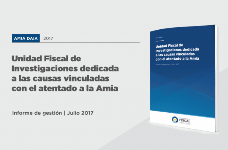 La UFI AMIA presentó su informe de gestión correspondiente al primer semestre de 2017