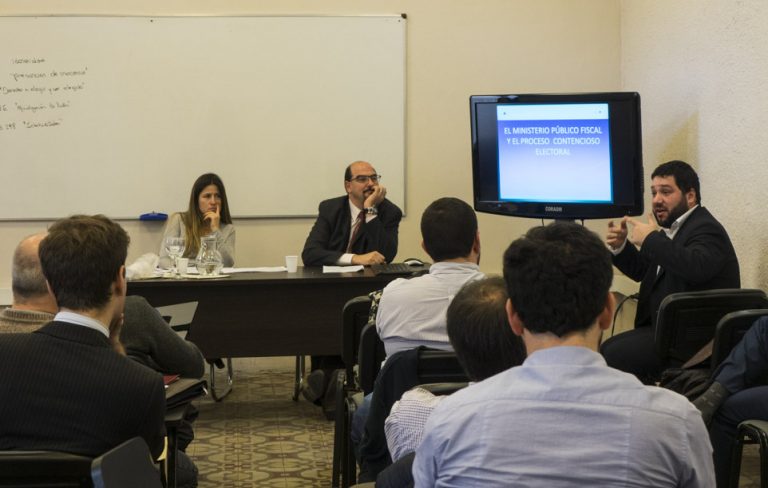 La Fiscalía Federal n°1 dictó un taller sobre régimen electoral y participación política