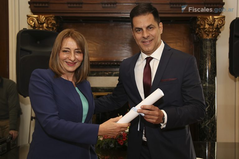 Juró el fiscal Jorge Gustavo Onel