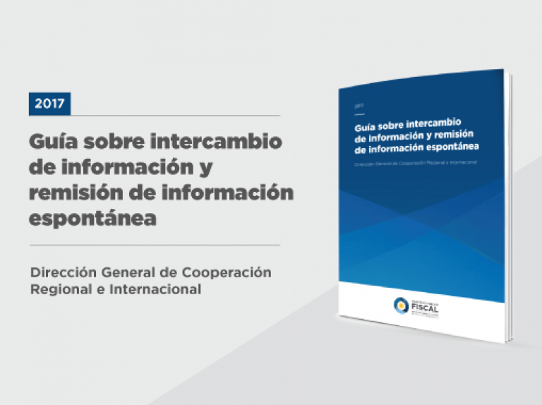 Se presenta la “Guía sobre intercambio de información y remisión de información espontánea”