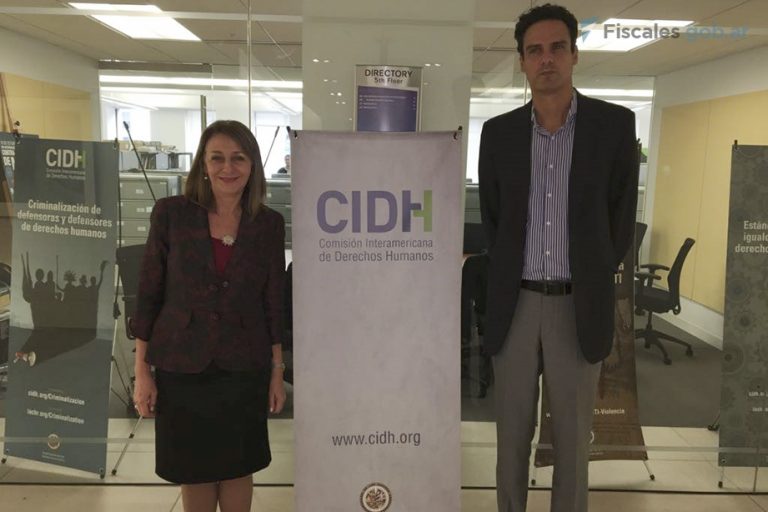 Gils Carbó se reunió con el secretario ejecutivo de la Comisión Interamericana de Derechos Humanos