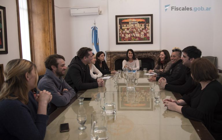 Representantes del MPF recibieron a la Comisión de Justicia por Diana Sacayán