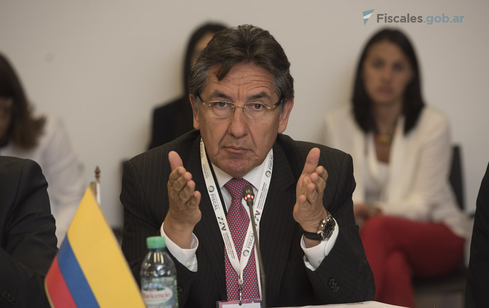 Néstor Martínez Neira, fiscal general de Colombia. - Foto: Claudia Conteris/ Ministerio Público Fiscal/www.fiscales.gob.ar