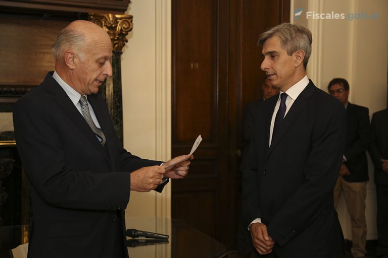 Un nuevo fiscal asumió su cargo