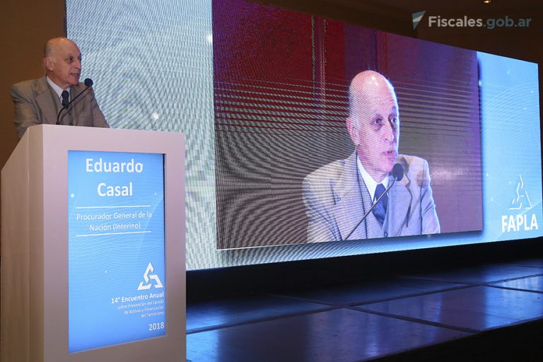 El procurador Eduardo Casal participó de la apertura del 14° encuentro anual de FAPLA