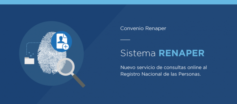 Se encuentra disponible el sistema para realizar consultas al Registro Nacional de las Personas