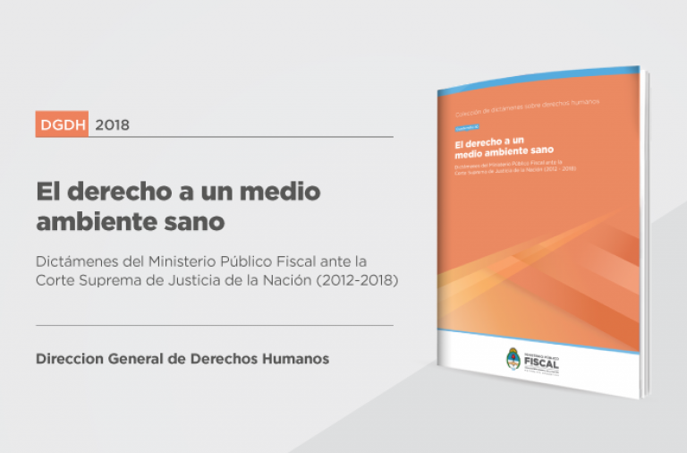 El derecho a un medio ambiente sano: el décimo cuadernillo de la colección de dictámenes sobre derechos humanos