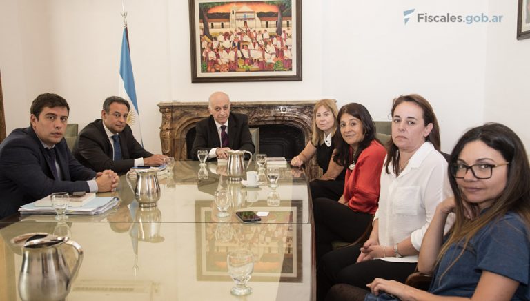 El procurador general interino, Eduardo Casal, se reunió con autoridades de la Usina de Justicia