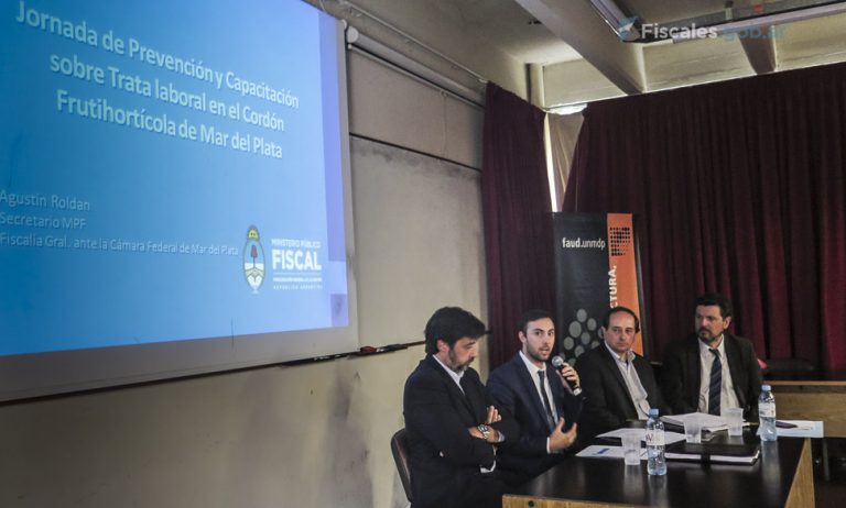 Realizaron una jornada de capacitación y prevención de la trata laboral con organismos estatales y productores frutihorticolas