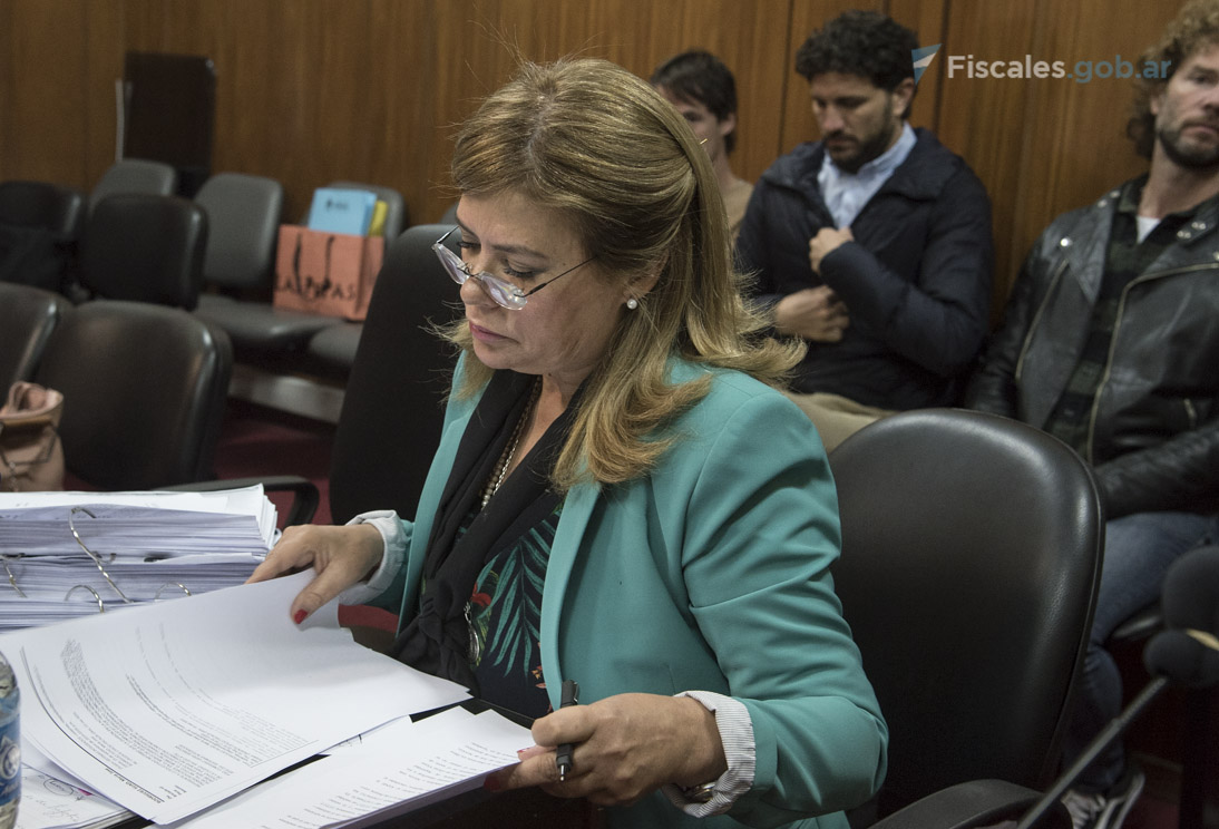 La fiscal Ana Helena Díaz Cano. - Foto: Claudia Conteris/ Ministerio Público Fiscal/www.fiscales.gob.ar