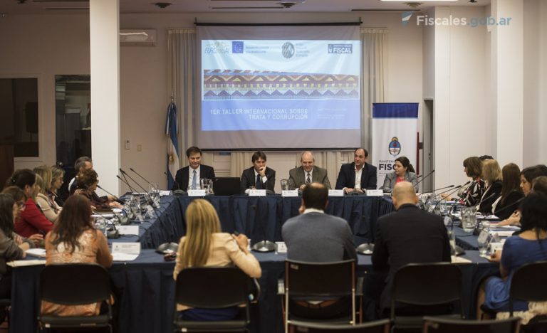 La Procuración fue sede del Primer Taller Internacional sobre Corrupción y Trata de Personas