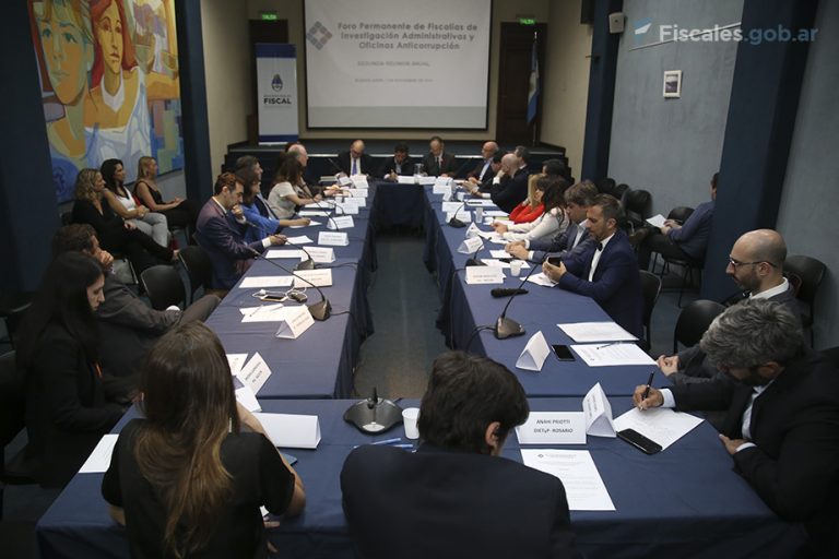 La PIA albergó al Foro Permanente de Fiscalías de Investigaciones Administrativas y Oficinas Anticorrupción de la República Argentina