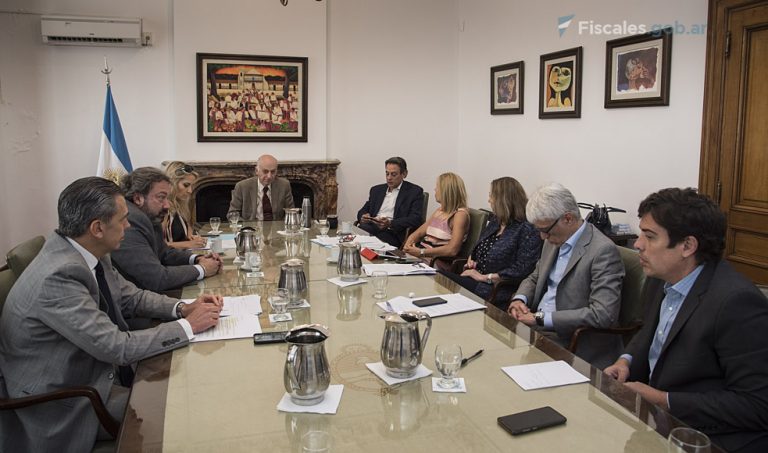 El procurador general interino Eduardo Casal recibió a la Comisión del MPF de la Asociación de Magistrados y Funcionarios de la Justicia Nacional