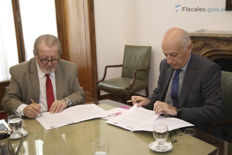Se firmó un convenio con la Defensoría del Pueblo de la Nación en miras a consolidar la información criminal sobre femicidios