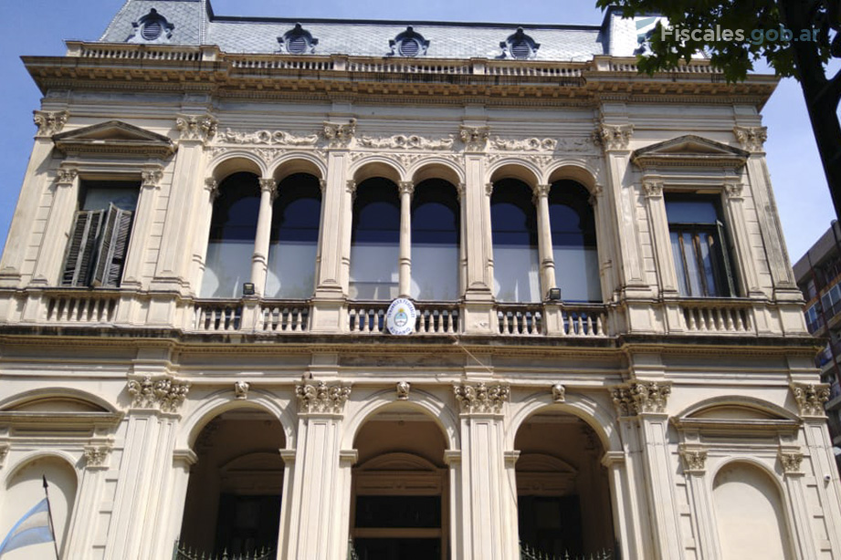 La sede de los tribunales orales federales de Rosario. - 