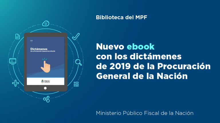 Ya se puede descargar el tomo digital de los dictámenes emitidos en 2019 por la PGN