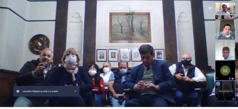 Profesionales de la Morgue Judicial explicaron a fiscales el modo de funcionamiento durante la emergencia sanitaria y recomendaron no remitir casos sospechosos de Coronavirus