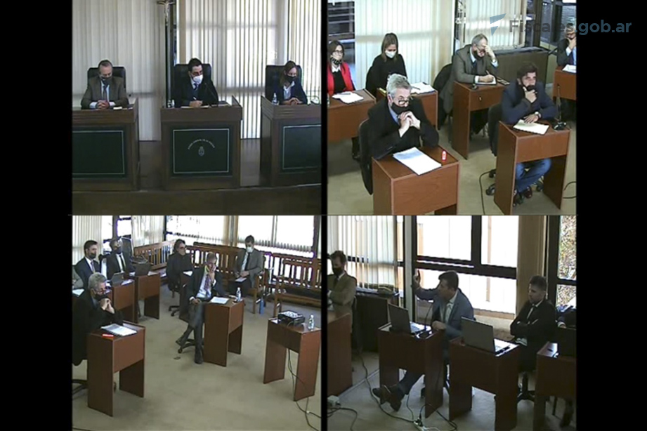 El juicio fue transmitido por el canal de Youtube del Tribunal Oral en lo Criminal Federal N°1 de Córdoba.  - 