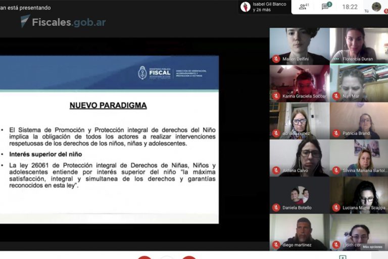 La DOVIC junto a la ONG Mundanas capacitó a docentes para el acompañamiento a niñas y niños víctimas de abuso sexual y maltrato