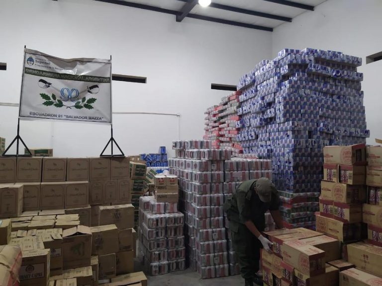 A instancia de la Sede Fiscal de Tartagal, secuestran mercadería y dinero por más de 11 millones y medio de pesos en una causa por contrabando