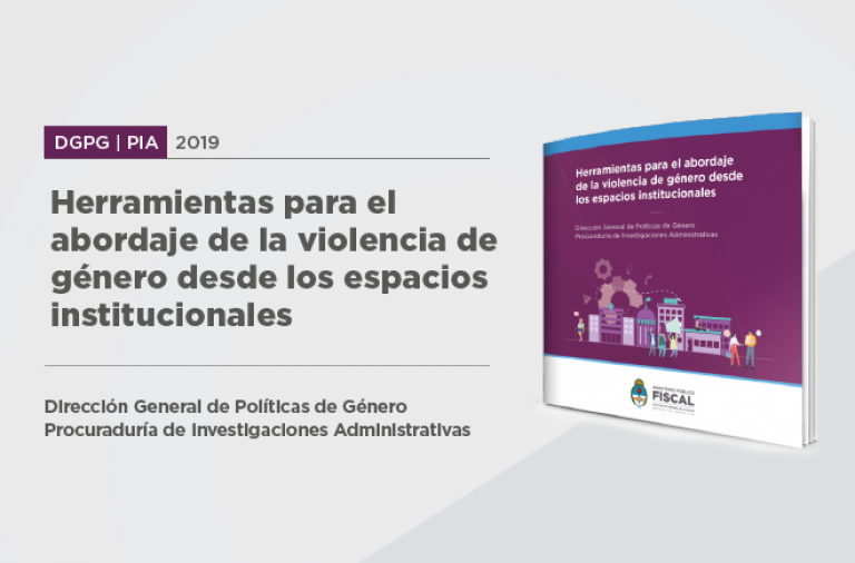 Herramientas para el abordaje de la violencia de género desde los espacios institucionales (2019)