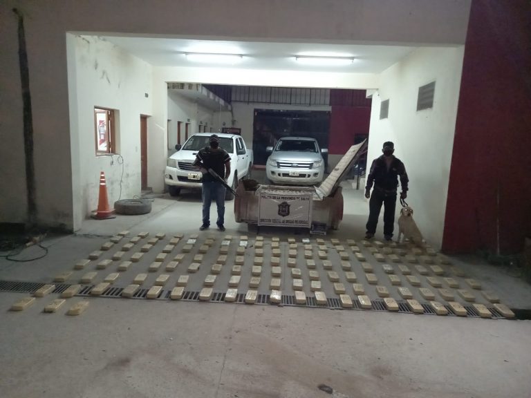 Orán: imputan y ordenan la prisión preventiva para tres hombres que transportaban 146 kilos de cocaína