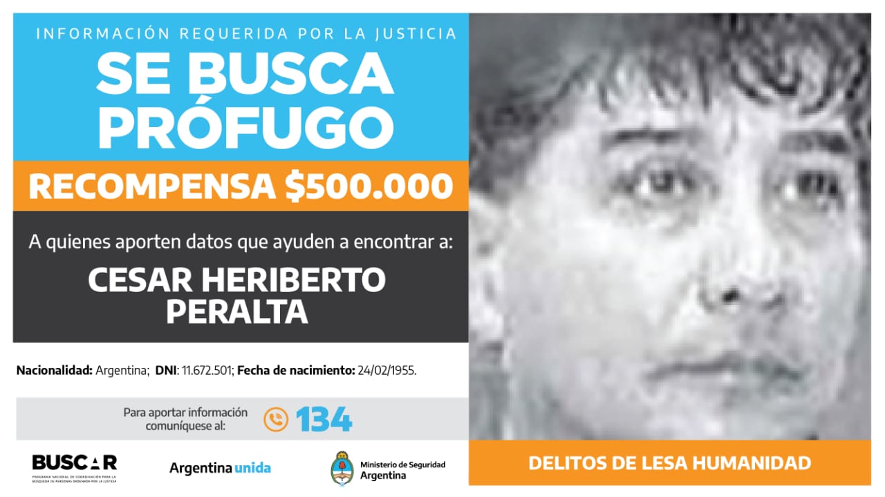 Buscado por la justicia federal de Rosario. - 