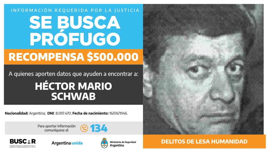 Buscado por la justicia federal de Tucumán. - 