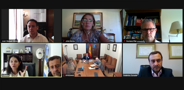 La Fiscalía General de España se interesó en la experiencia argentina para la implementación del sistema acusatorio en su país