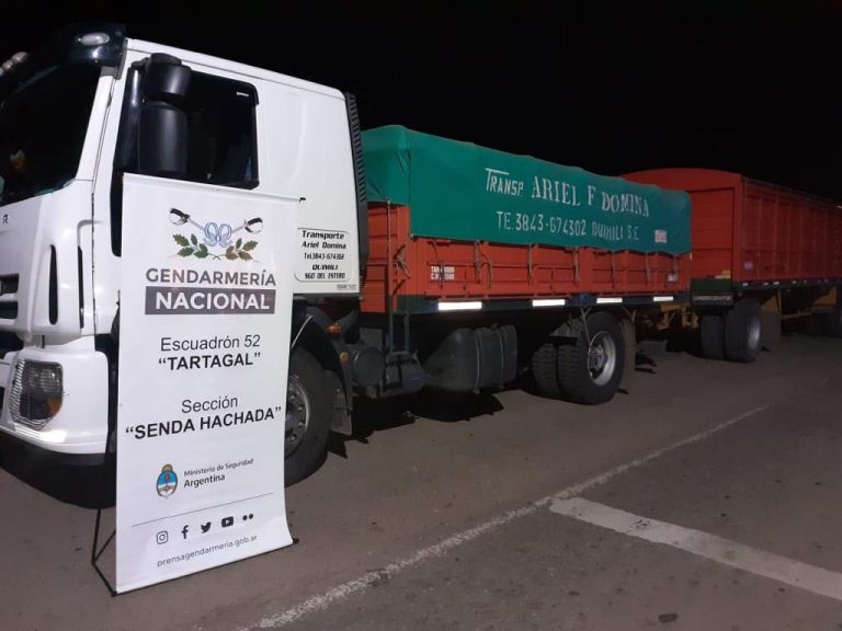 Tartagal: imputan a seis camioneros y a un agricultor por contrabando de 198 toneladas de granos