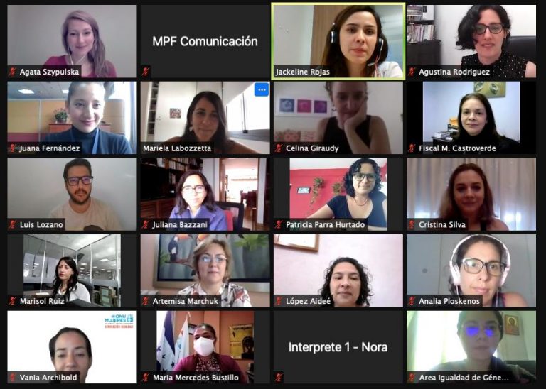 Primera reunión del año de la Red Especializada en Género de la Asociación Iberoamericana de Ministerios Públicos