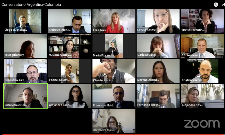 Fiscales de Colombia expusieron ante pares de Argentina las experiencias del sistema acusatorio