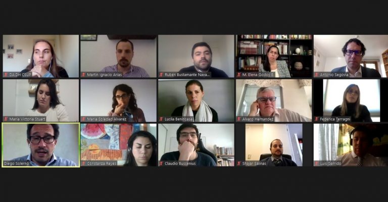 Reunión con representantes del Ministerio Público y la Corte Suprema de Chile para fortalecer la cooperación en materia de extradición