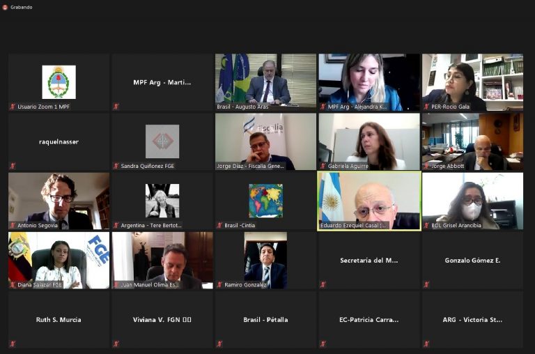 Representantes de nueve países celebraron la XXIX Reunión Especializada de Ministerios Públicos del MERCOSUR