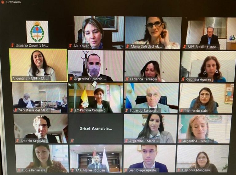 Finalizaron las jornadas preparatorias de la XXIX Reunión Especializada de Ministerios Públicos del MERCOSUR