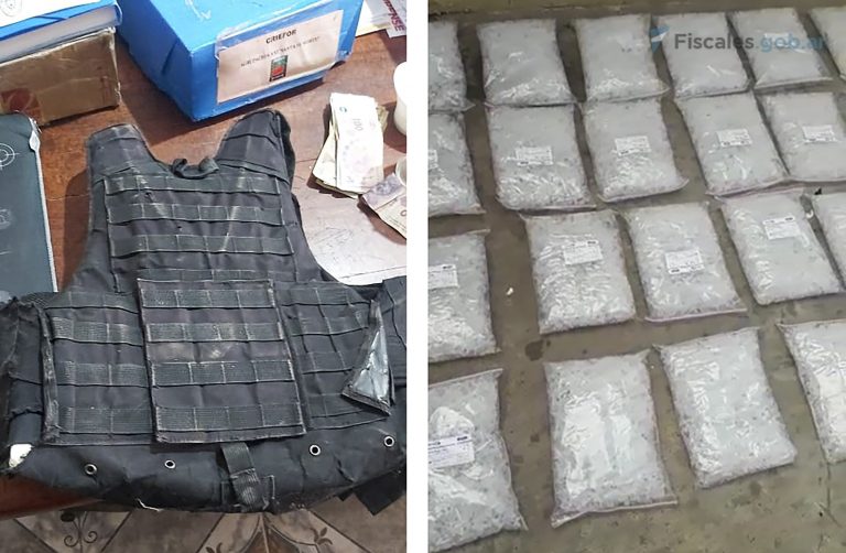 Santa Fe: detienen a cuatro personas e incautan cocaína, marihuana y más de 29 mil tubos eppendorf