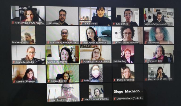 La Red Especializada en Temas de Género de la AIAMP presentó instrumentos elaborados por sus Grupos de Trabajo